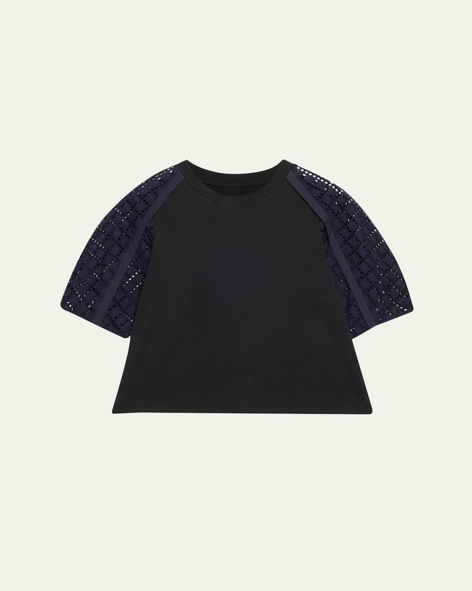 Broderie Anglaise Combo T-Shirt